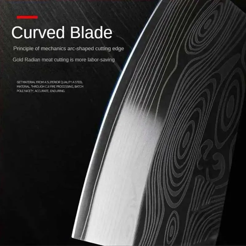 Professional Laser Damascus Japanese Chef & Cleaver Knife – Stainless Steel - Blades Knives™