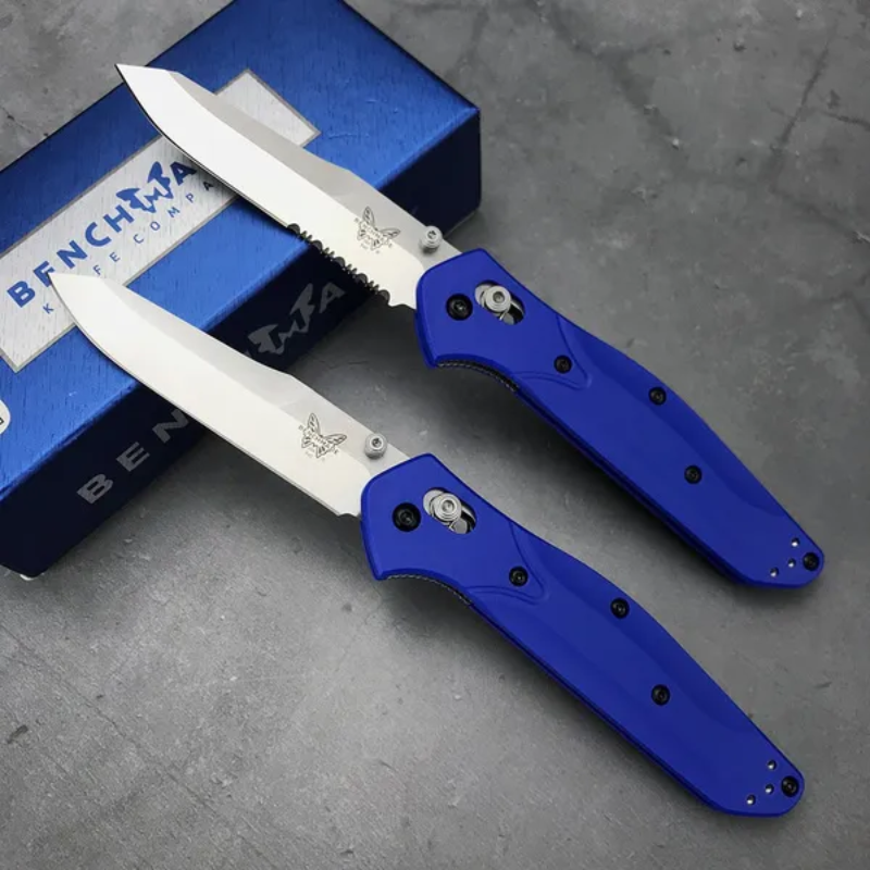 Benchmade 940 Tool For Hunting Blue Nylon Handle -Blades Knives™