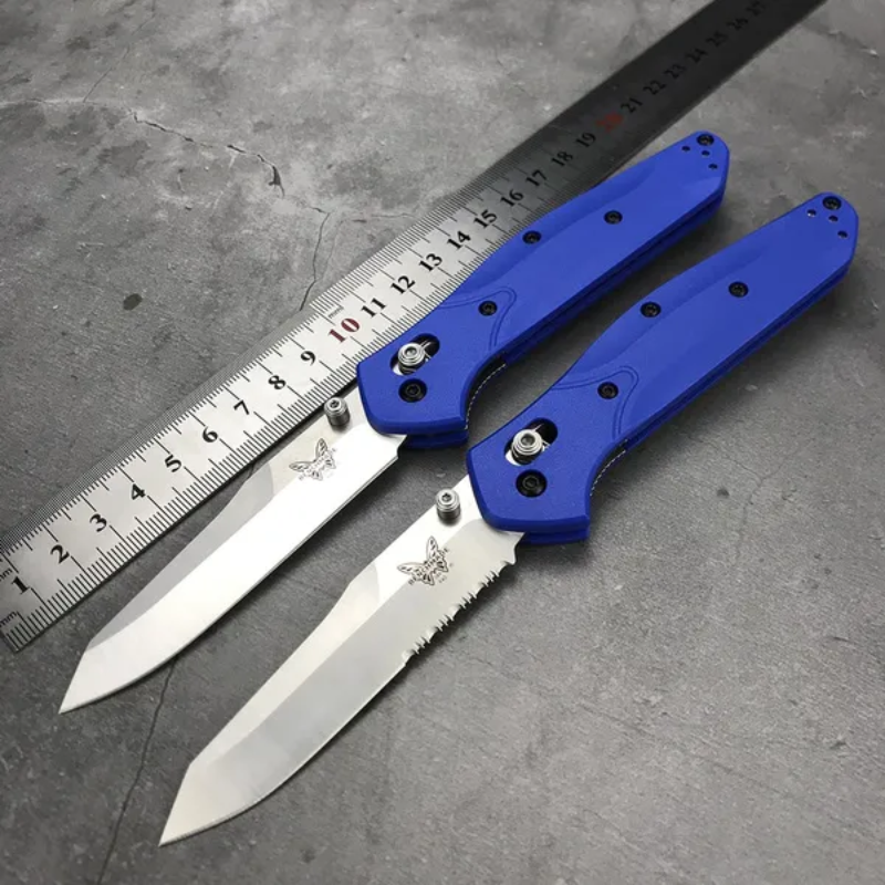 Benchmade 940 Tool For Hunting Blue Nylon Handle -Blades Knives™