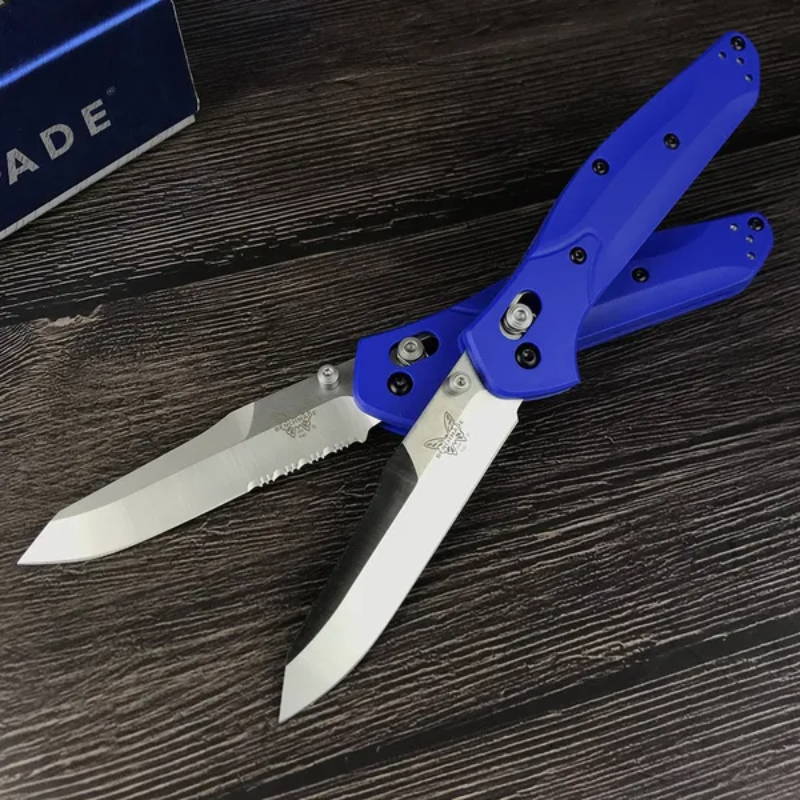 Benchmade 940 Tool For Hunting Blue Nylon Handle -Blades Knives™