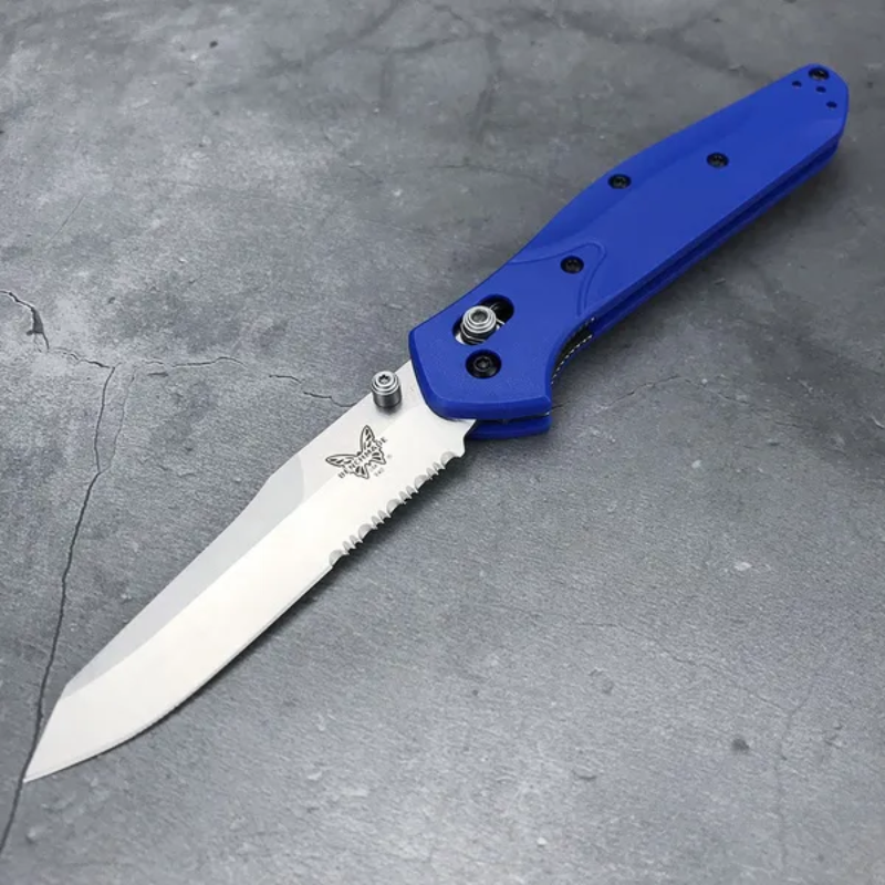 Benchmade 940 Tool For Hunting Blue Nylon Handle -Blades Knives™