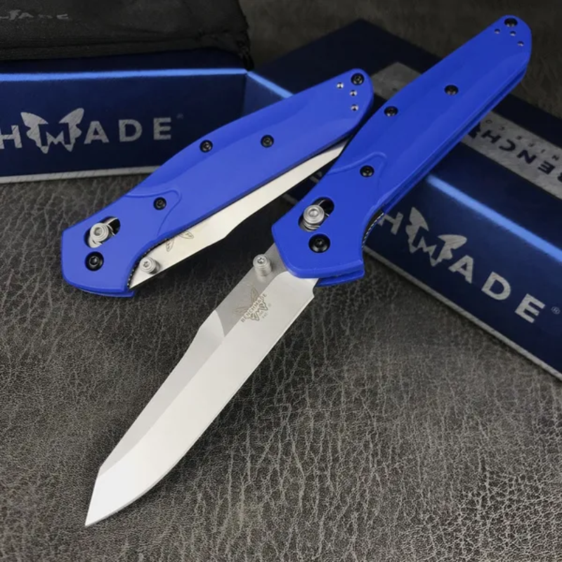 Benchmade 940 Tool For Hunting Blue Nylon Handle -Blades Knives™