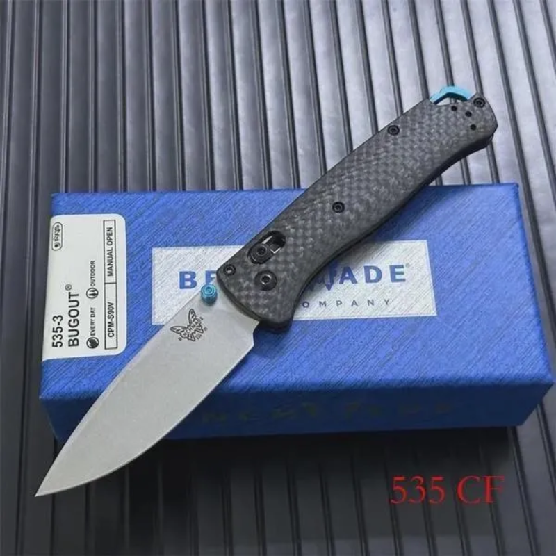 Benchmade Carbon Fiber Handles 535-3 MINITool 535CF For Outdoor Hunting -Blades Knives™